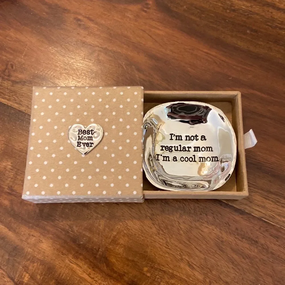 𝅺Mud Pie Mom Trinket Dish, NEW in box, Mothers Day - Picture 4 of 8